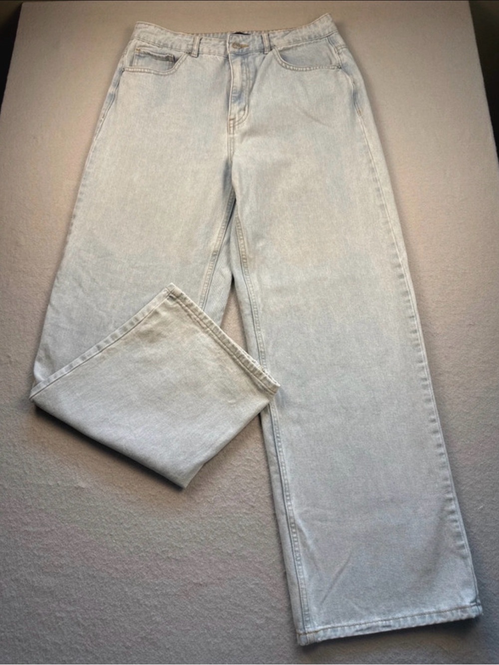 Angel Kiss Light Wash Straight Leg Women's Jeans